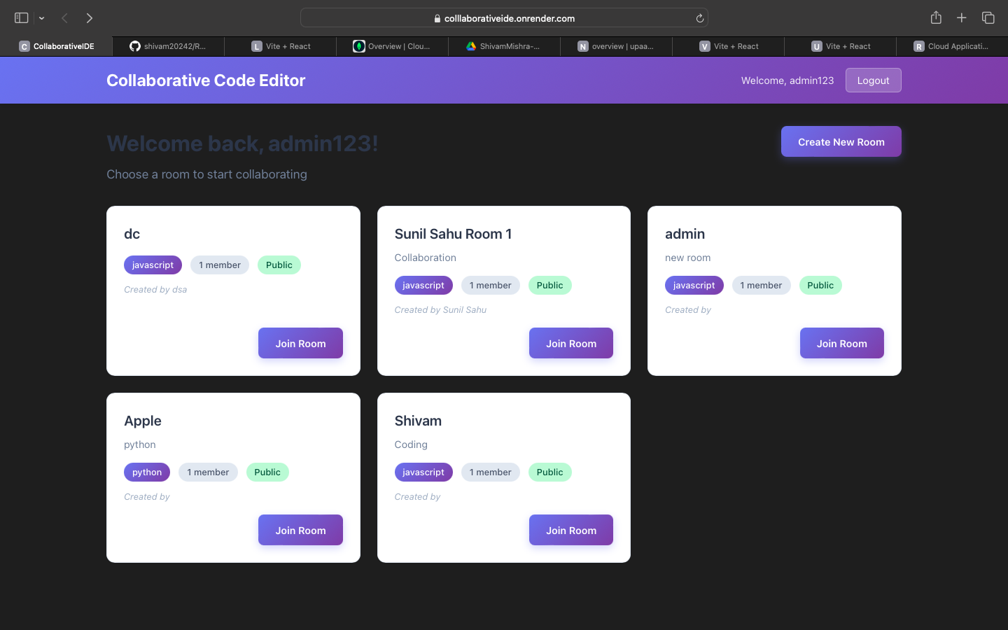 Realtime Code IDE 2